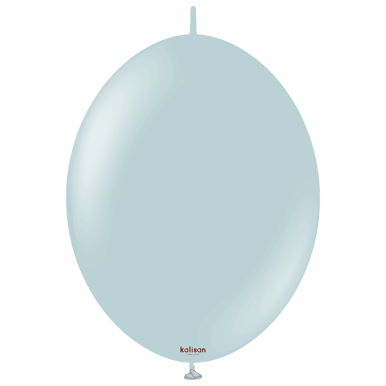 Kalisan Retro Fırtına Mavi K Link Balon (5 Adet)