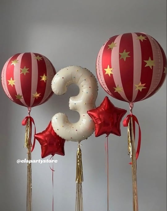 KIRMIZI PARTİ BALON KONSEPT