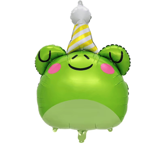 Kukuletalı Kurbağa Folyo Balon