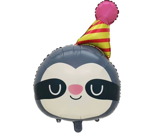 Kukuletalı Rakun Folyo Balon