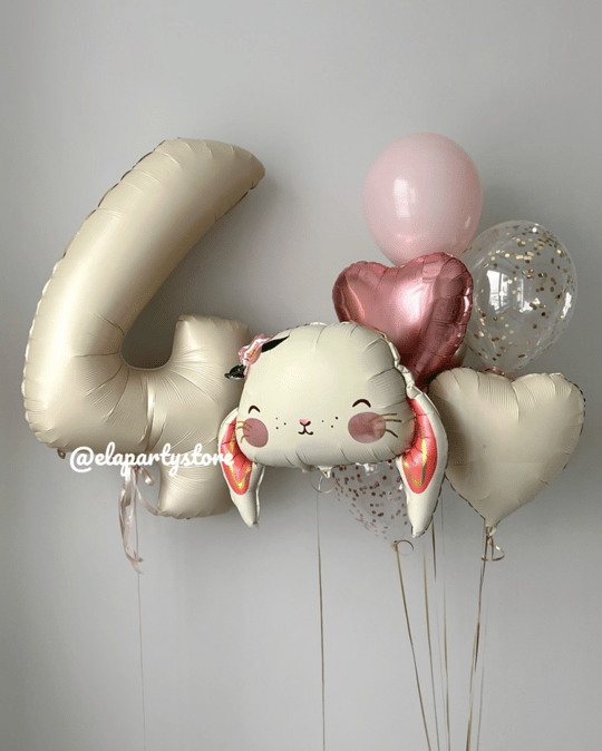 PİNK BUNNY FOLYO BALON KONSEPT