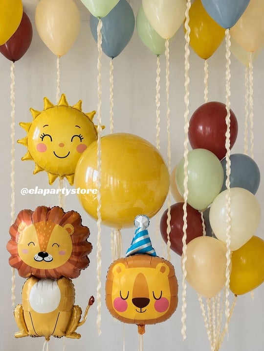 Sunny Safari Balon Konsept