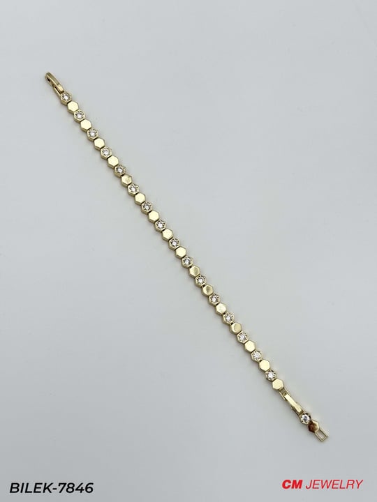 14K CM Bileklik // BILEK-7846BILEK-7846