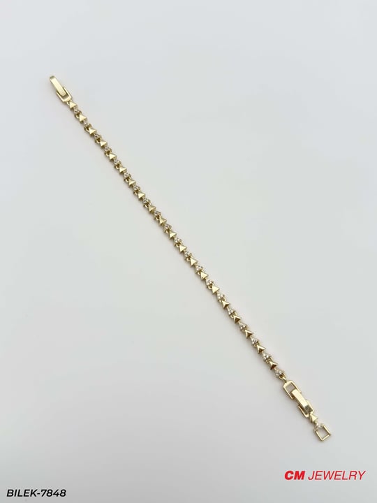 14K CM Bileklik // BILEK-7848BILEK-7848