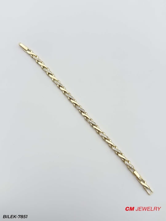 14K CM Bileklik // BILEK-7851BILEK-7851