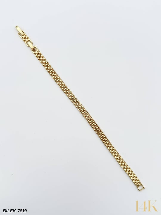 14K Kuyumcu Model Künye Bileklik // BILEK-7819BILEK-7819