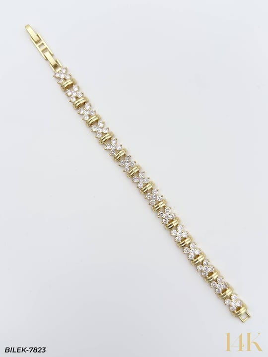 14K Kuyumcu Model Künye Bileklik // BILEK-7823BILEK-7823