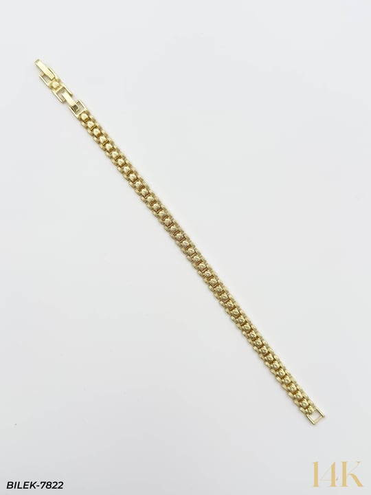 14K Kuyumcu Model Künye Bileklik // BILEK-7822BILEK-7822