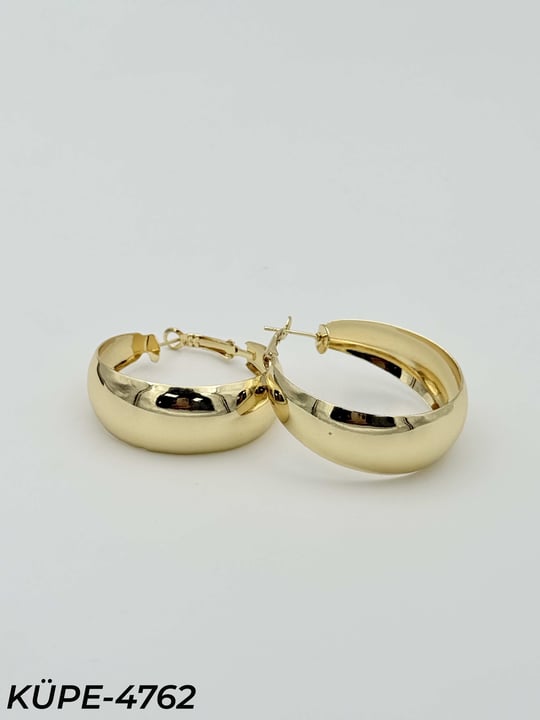 Çelik Halka Küpe 4cm // KÜPE-4762KÜPE-4762