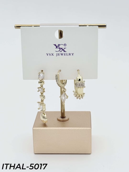 YSX 3'lü Set Küpe // ITHAL-5017ITHAL-5017