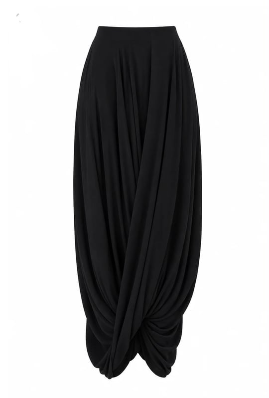 Beli Lastik Şalvar Etek 8622