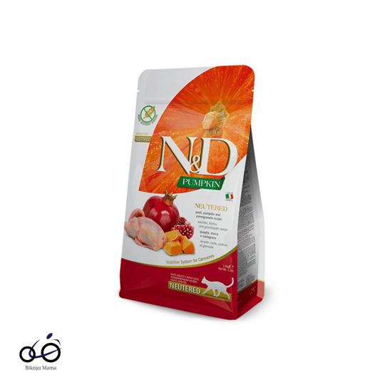 N&D Pumpkin Bıldırcın Etli Bal Kabaklı ve Narlı Tahılsız Kısırlaştırılmış Kedi Maması