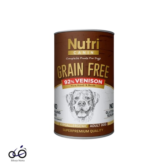 Nutri Canin Geyik Etli ve Patatesli Yetişkin Köpek Konservesi 400gr