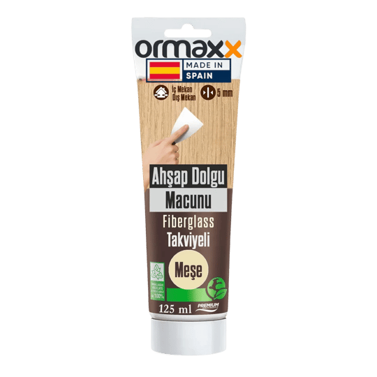 Aguaplast - Meşe Fiberglass Katkılı Ahşap Dolgu Tamir Macunu 125 ml