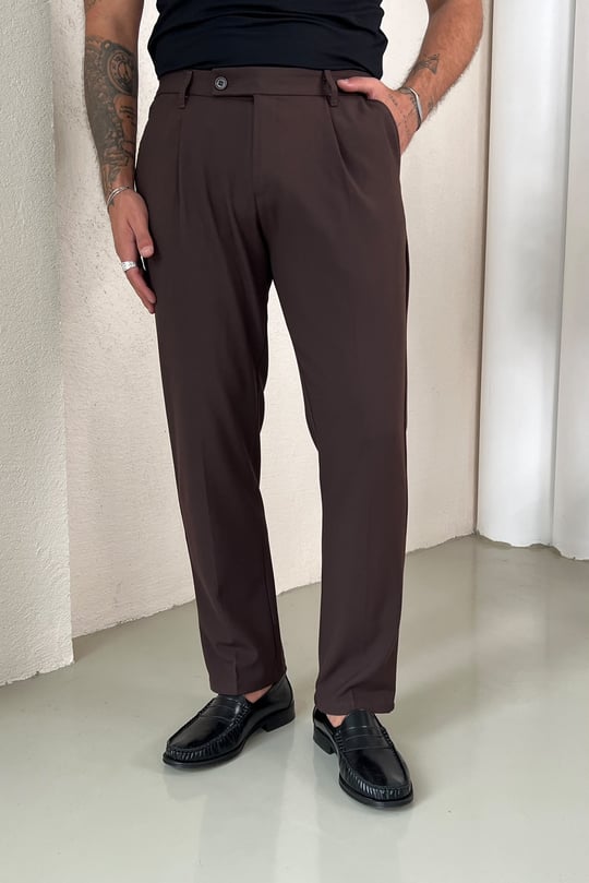 Reloved Fit Pantolon Kahve