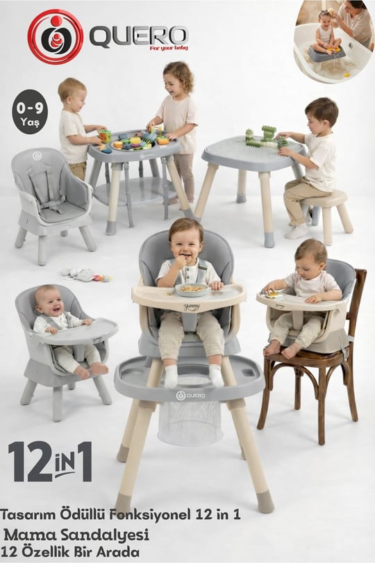 Bebek Mama Sandalyeleri: Şık, Güvenli ve Fonksiyonel Modeller