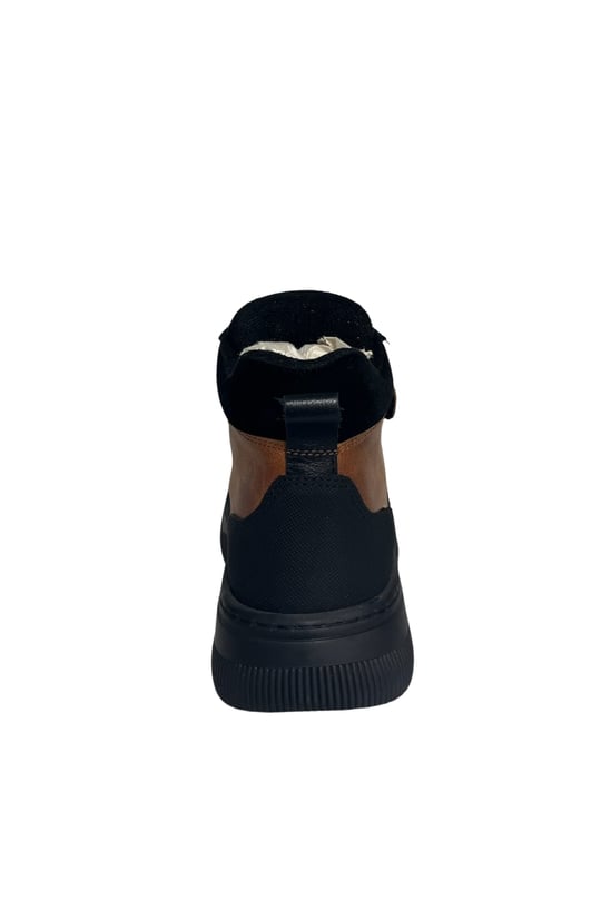 Erkek Çocuk Botu – Taba (Kum Rengi) Hakiki Deri, Anatomik Taban, tek cırt cırt bant + tokalı kayış, iki çizgili (adidas tarzı) desen, World Kids markalı kayış (26-36 Numara)şenler bebe world kids Ortopedik Çocuk Ayakkabısı
