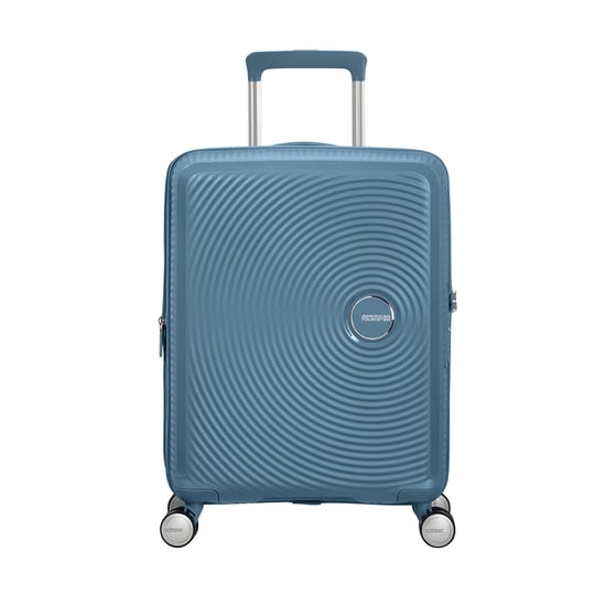 American Tourister Mavi Soundbox - Körüklü 77/28 Büyük Boy Sert