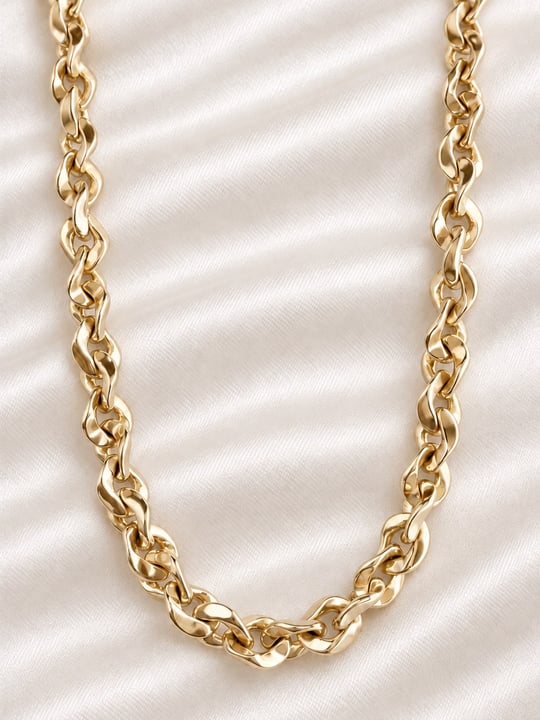 TURKUAZ 45 CM XUPING KALIN HALKALI ZİNCİR KOLYE