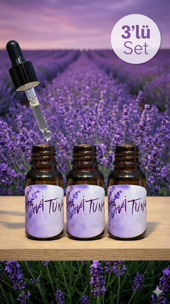 Ravina %100 Doğal & Saf Uyku Destekleyici & Aromaterapi Lavanta Yağı - 10 ml