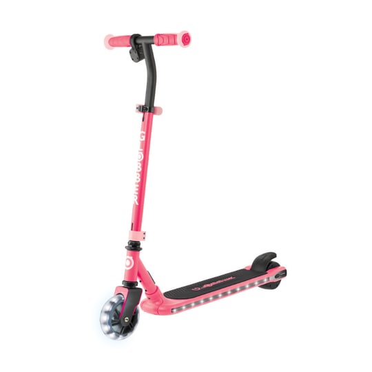 Globber One K E-Motion 6 - Işıklı Elektrikli Scooter - Mercan Pembesi