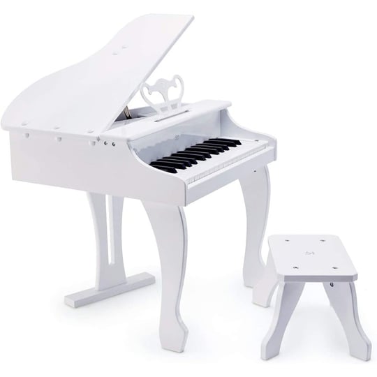 Hape Deluxe Grand Elektronik Piyano - Beyaz