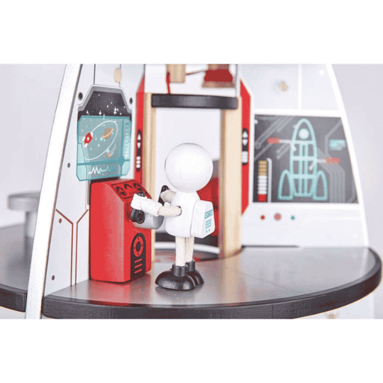 Hape 4 Katlı Ahşap Roket