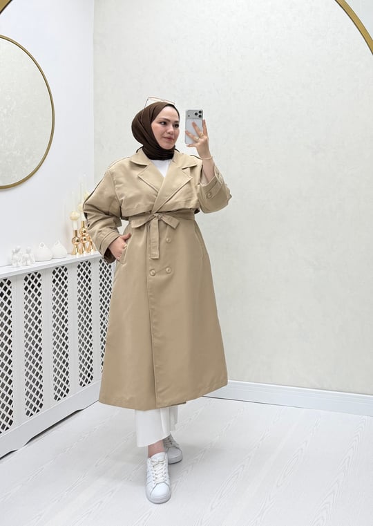 Miama Trençkot Camel