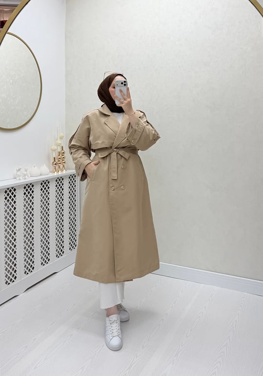 Miama Trençkot Camel