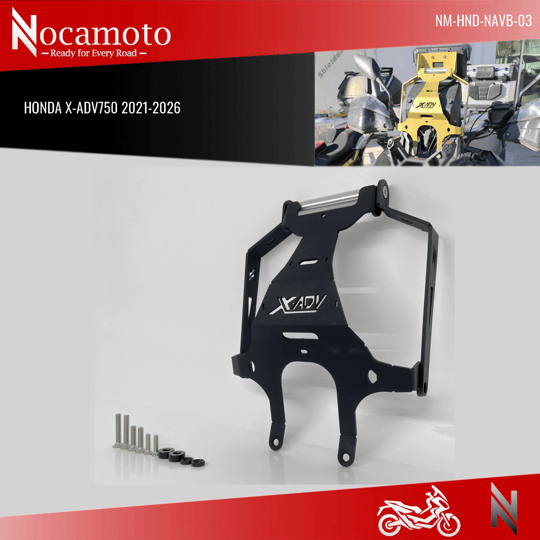 HONDA X-ADV 750 Carplay, GPS, Telefon Navigasyon Bar Braket