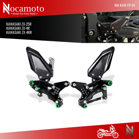 Kawasaki Premium Aksesuar ve Koruma Takozları - Nocamoto