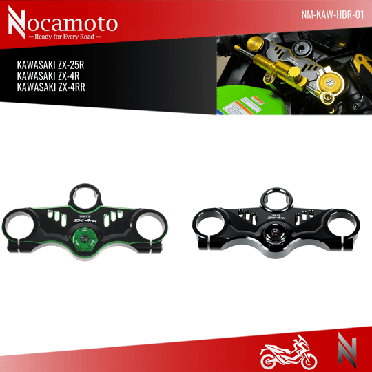Kawasaki Premium Aksesuar ve Koruma Takozları - Nocamoto