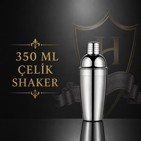 Çelik Shaker 350 ml