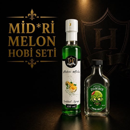 Midori Kavun Likörü Hobi Seti