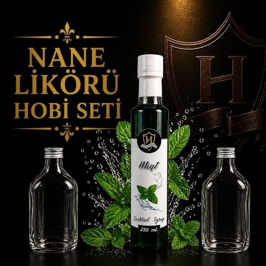 Pratik Likör Yapım Hobi Seti Nane