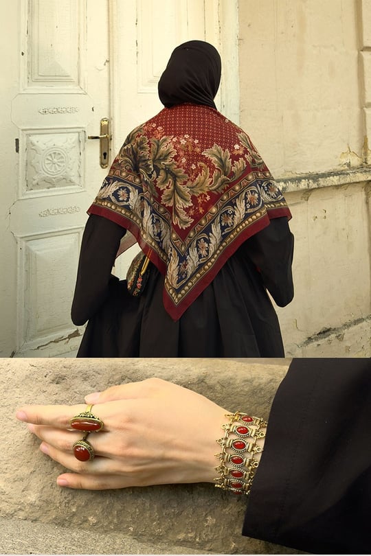 Sultahan Omuz Şalı