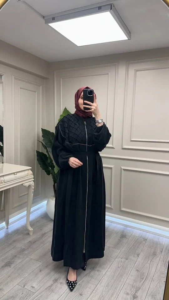 Misswhence 39505 Siyah Nervür Detaylı Kap