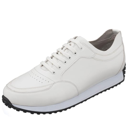 45 46 47 numara erkek beyaz deri günlük sneakers spor ayakkabı ana görünüm
