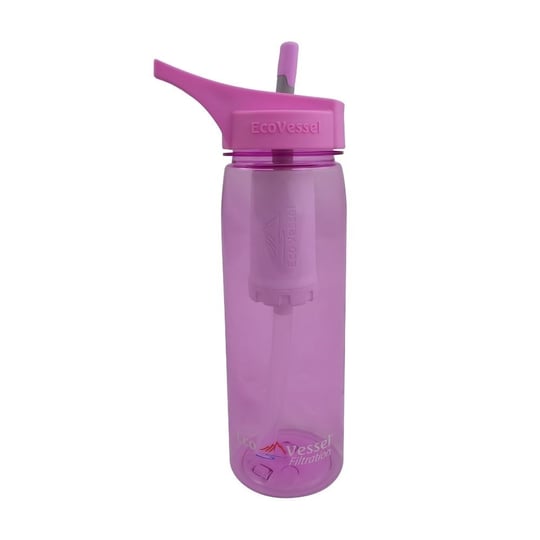 Eco Vessel Aqua Vessel Ultra Filtre Tritan Termos 0.75 Litre-PEMBE