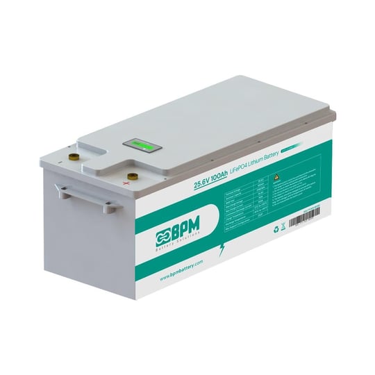 BPM  12.8V 200Ah LiFePO4 Lityum Akü - Ekranlı