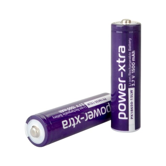 Power-Xtra PX18650-08LW - 3.7V 800 Mah Li-ion Şarjlı Pil - Başlı