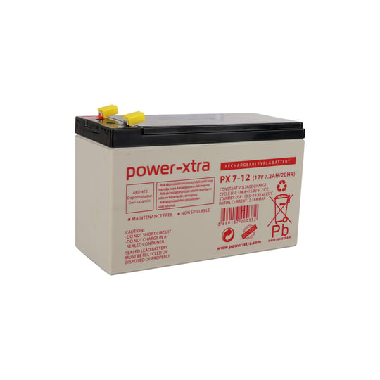 Power-Xtra 12V 7 Ah F2 Pin Bakımsız Kuru Akü Fiyatı - Pilburada.com