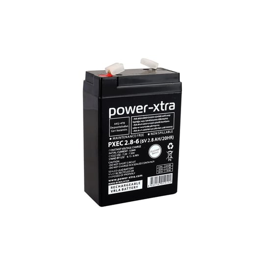 Atex AX6-2.8 6V 2.8 Ah Bakımsız Kuru Akü - Pilburada.com