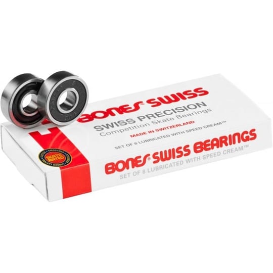 スケートボード BONES SWISS CERAMIC SKATEBOARD BEARINGS BONES | Bones Swiss Ceramics Rulman | 47283 | Rulmanlar