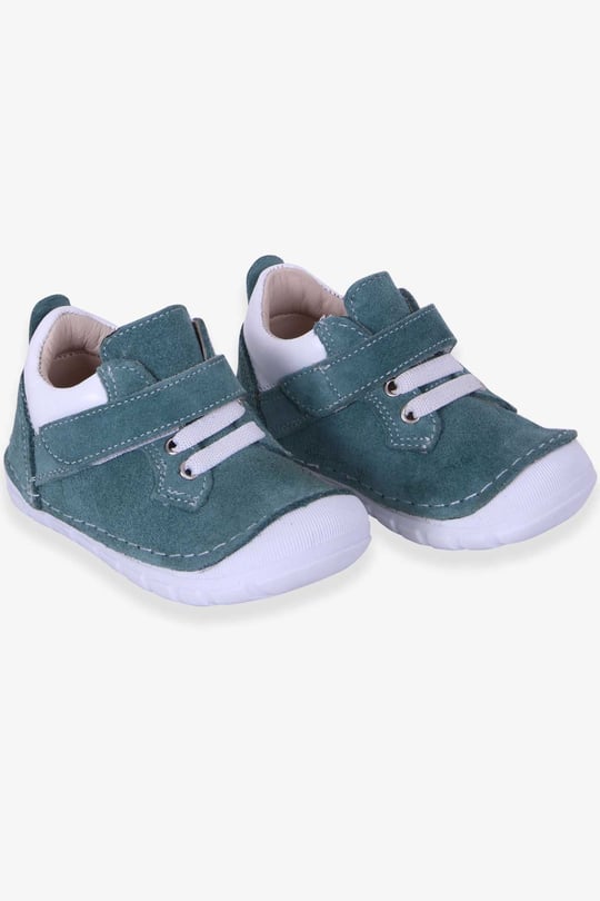 Erkek Çocuk Cırtlı Süet Ayakkabı Taş 22 Numara - Tatlı Bebek Ayakkabıları |  Breeze