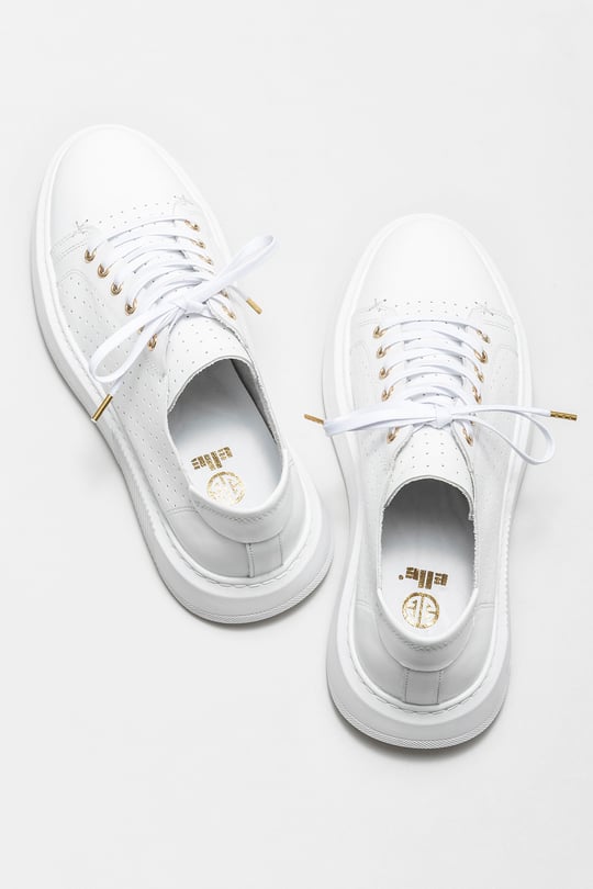 Beyaz Deri Erkek Günlük Ayakkabı Satın Al! DICSON-02 Fiyatı | Elle Shoes