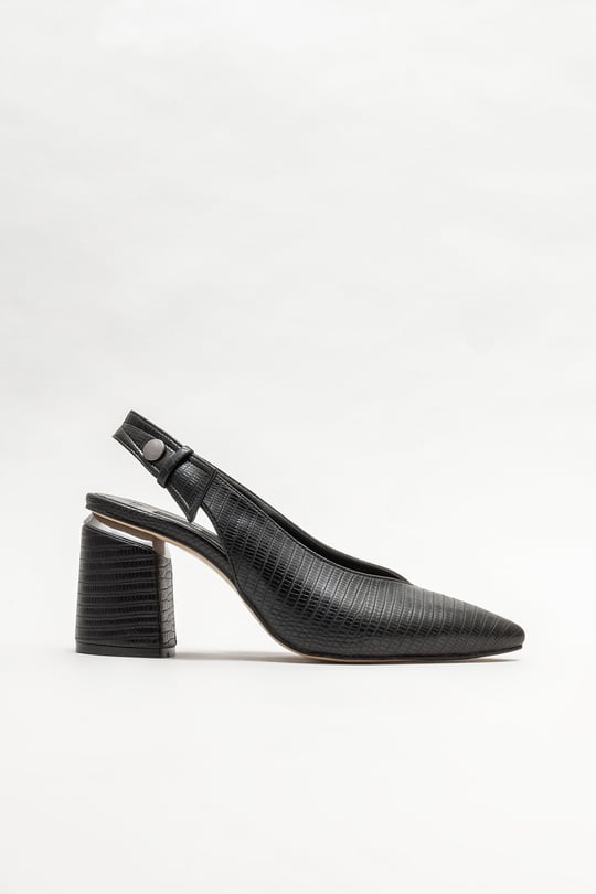 Siyah Kadın Kalın Topuk Ayakkabı Satın Al! LAILA-01 Fiyatı | Elle Shoes