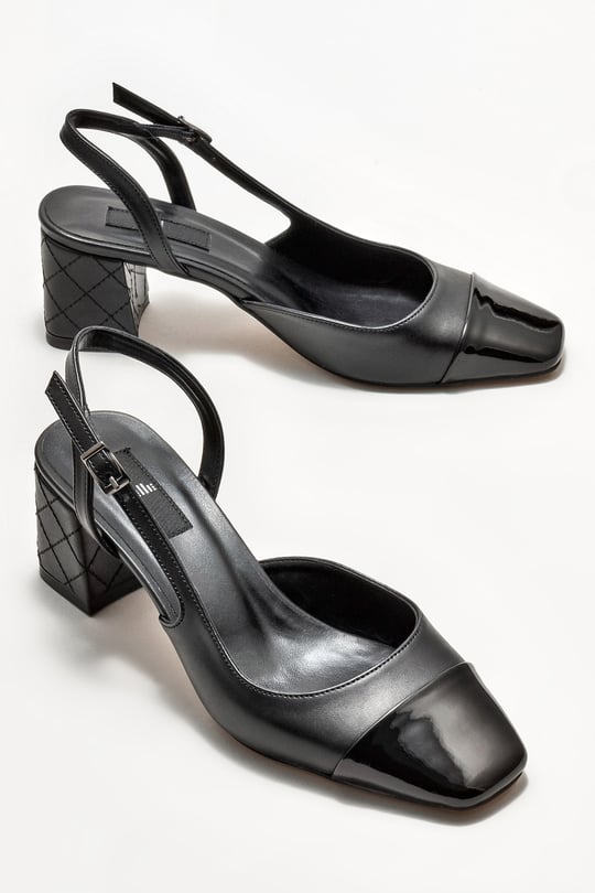 Siyah Kadın Topuklu Ayakkabı Satın Al! LANI-01 Fiyatı | Elle Shoes