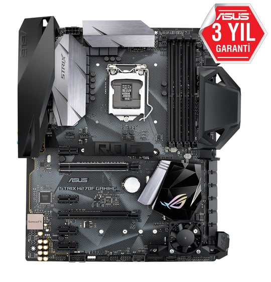 ASUS ROG STRIX H270F GAMING LGA1151 H270 USB3.1 SATA ANAKART