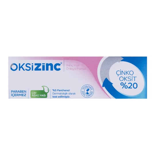 Oksizinc Pomad %20 Çinko Oksit 40gr
